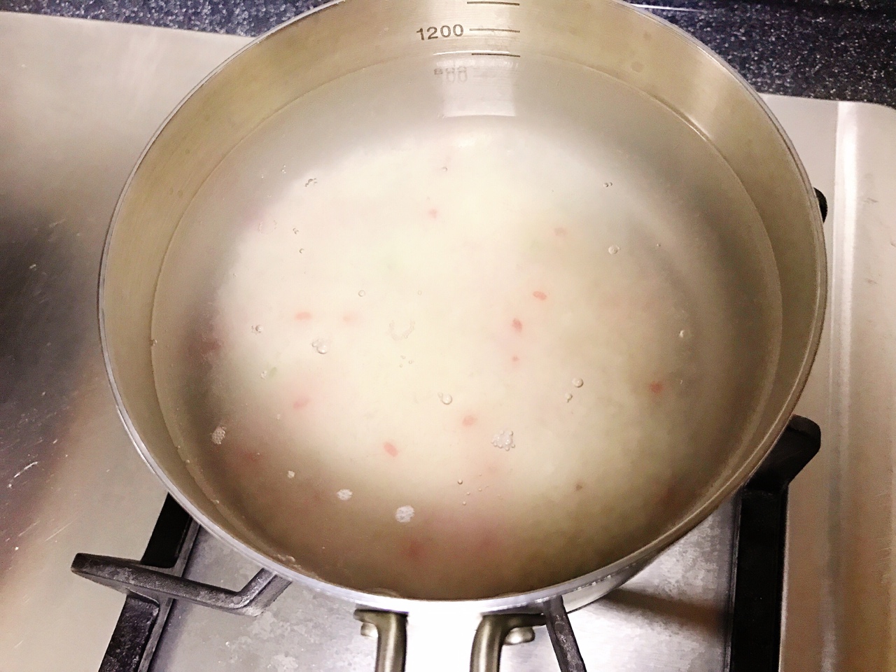 紅糖糯米蛋花粥的做法 步骤4