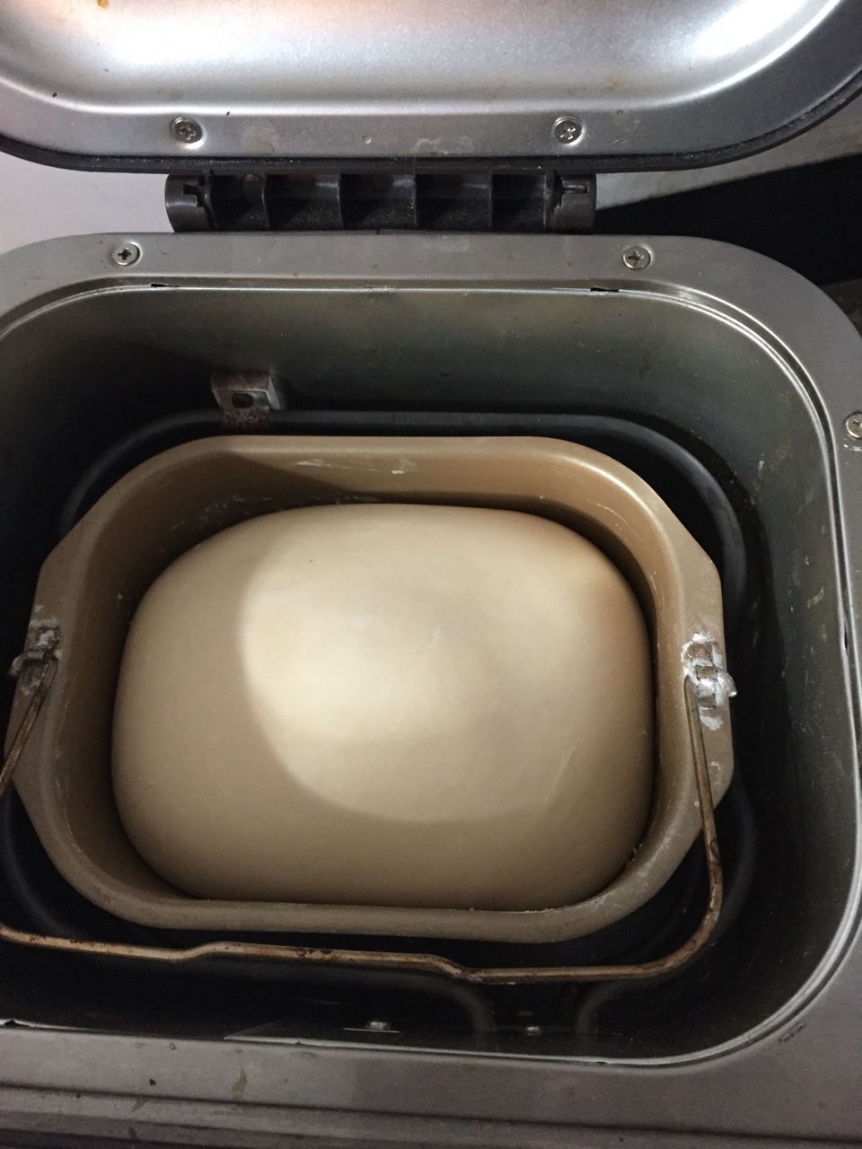 面包機制作吐司，柏翠面包機➕低溫發酵的做法 步骤6