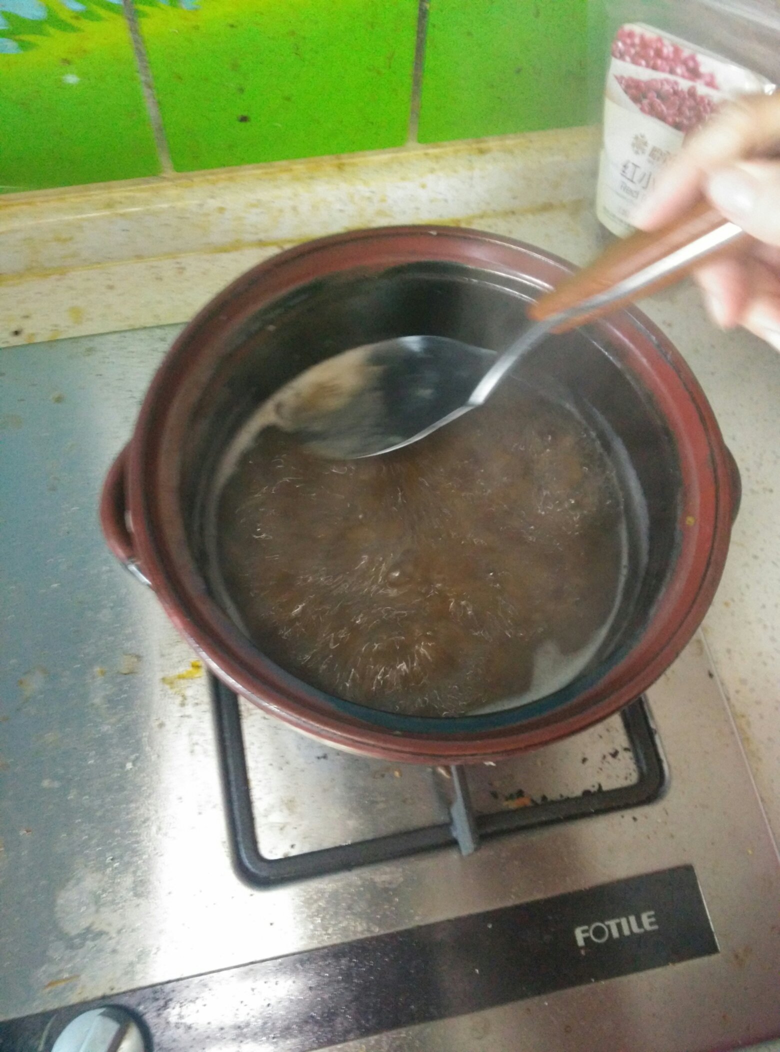 紅豆粥的做法 步骤2