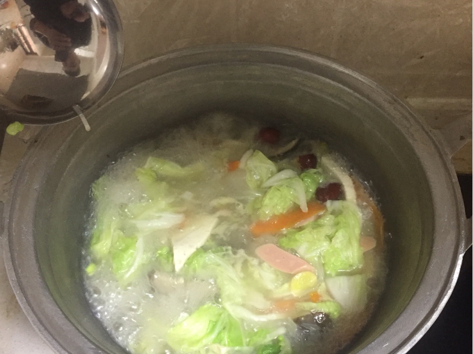 地三鮮湯的做法 步骤1