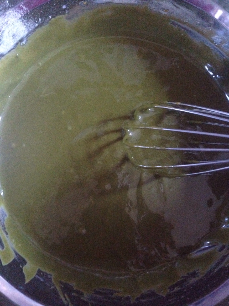 蜜豆奶油抹茶卷的做法 步骤3