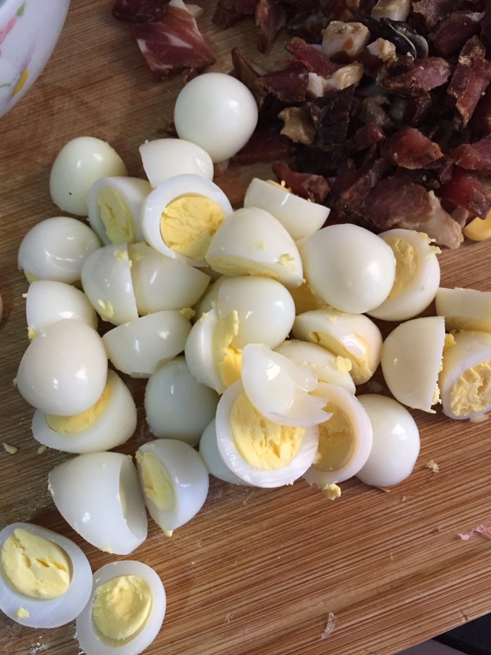 醬油肉鵪鶉蛋燜飯的做法 步骤3