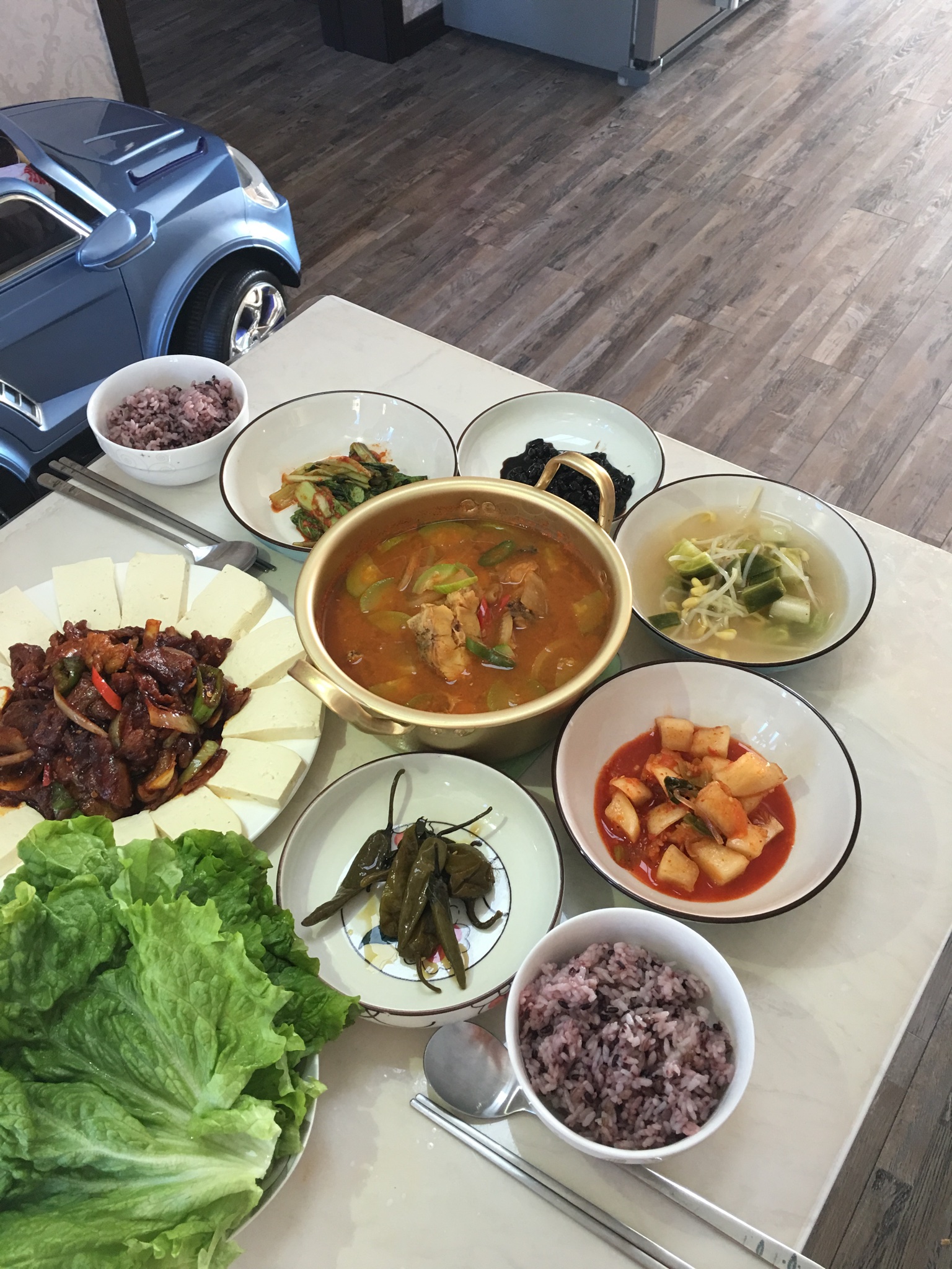 韓式辣明太魚湯的做法 步骤4