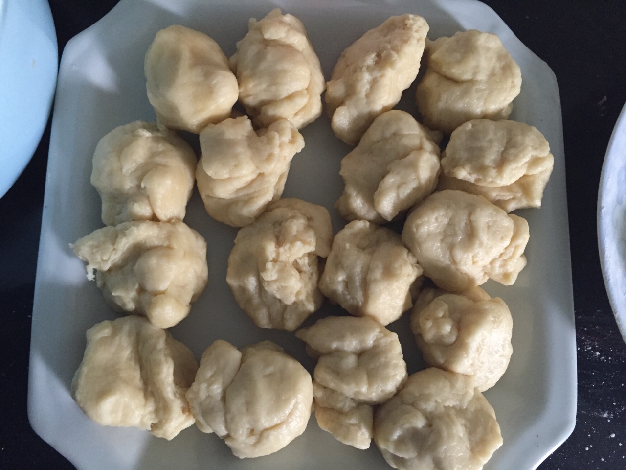 中式甜品—琥珀酥➕蛋黃酥的做法 步骤7