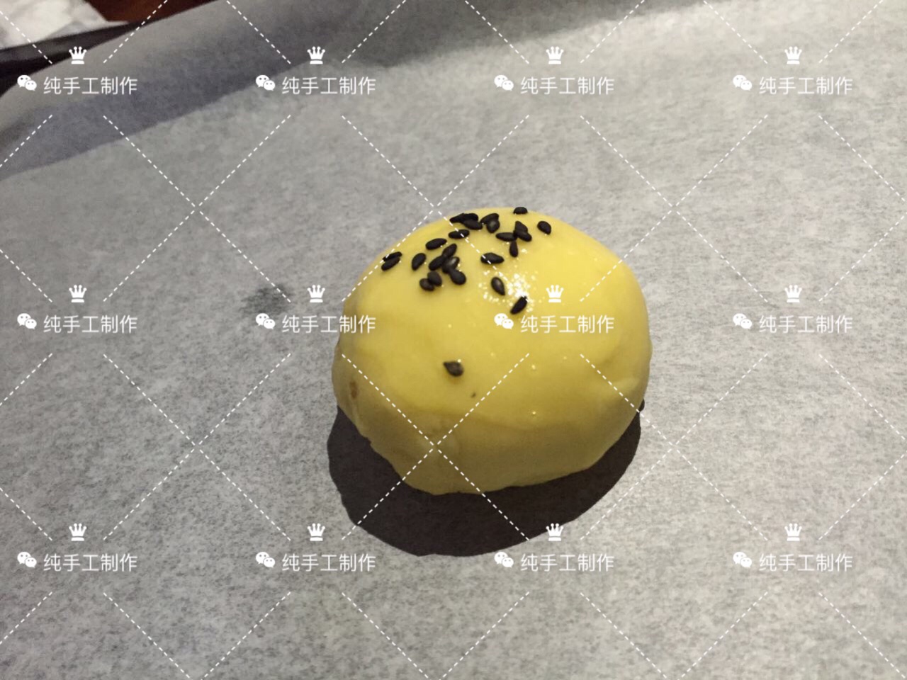中式甜品—琥珀酥➕蛋黃酥的做法 步骤15