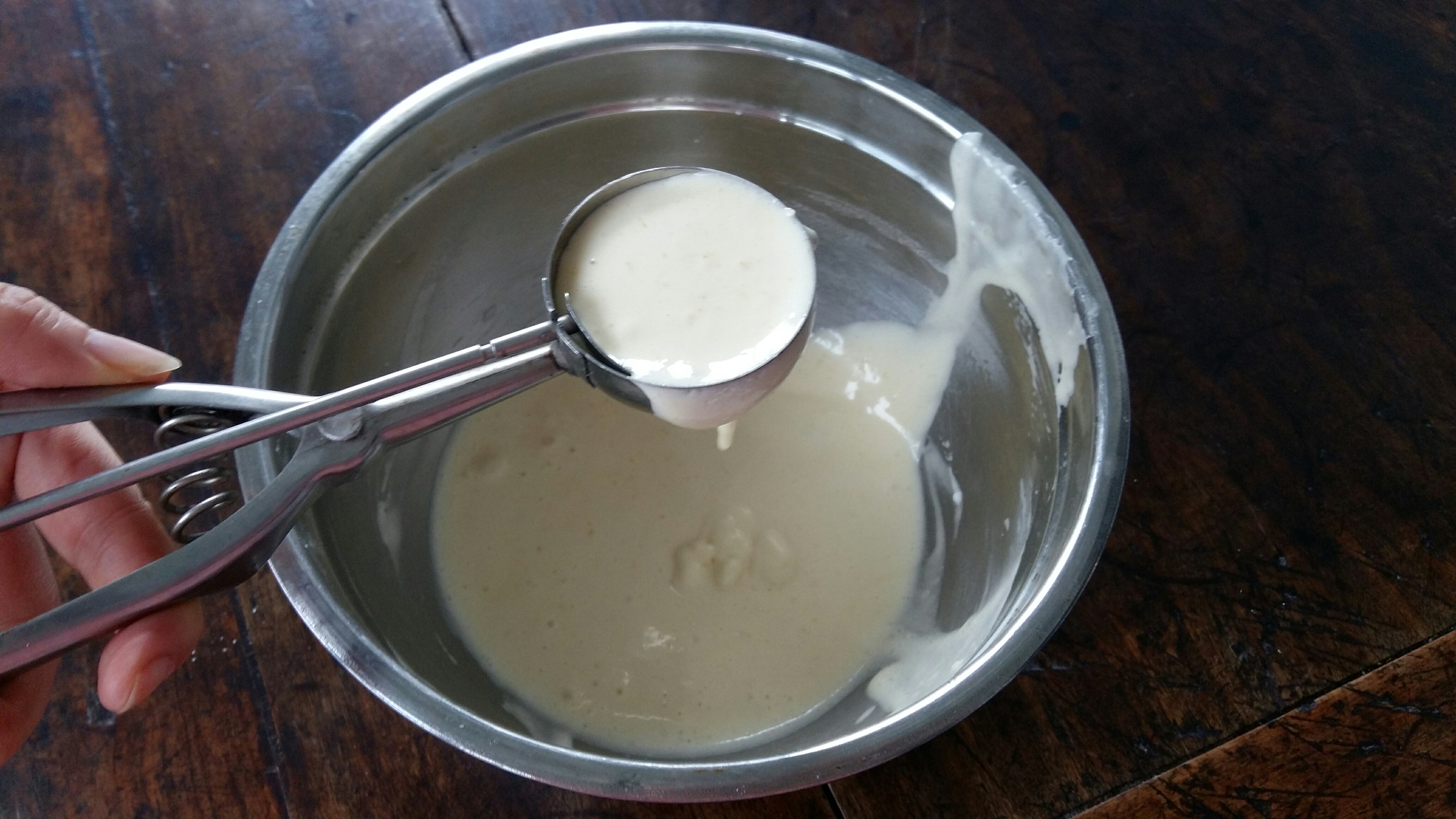 原味奶香松餅的做法 步骤6