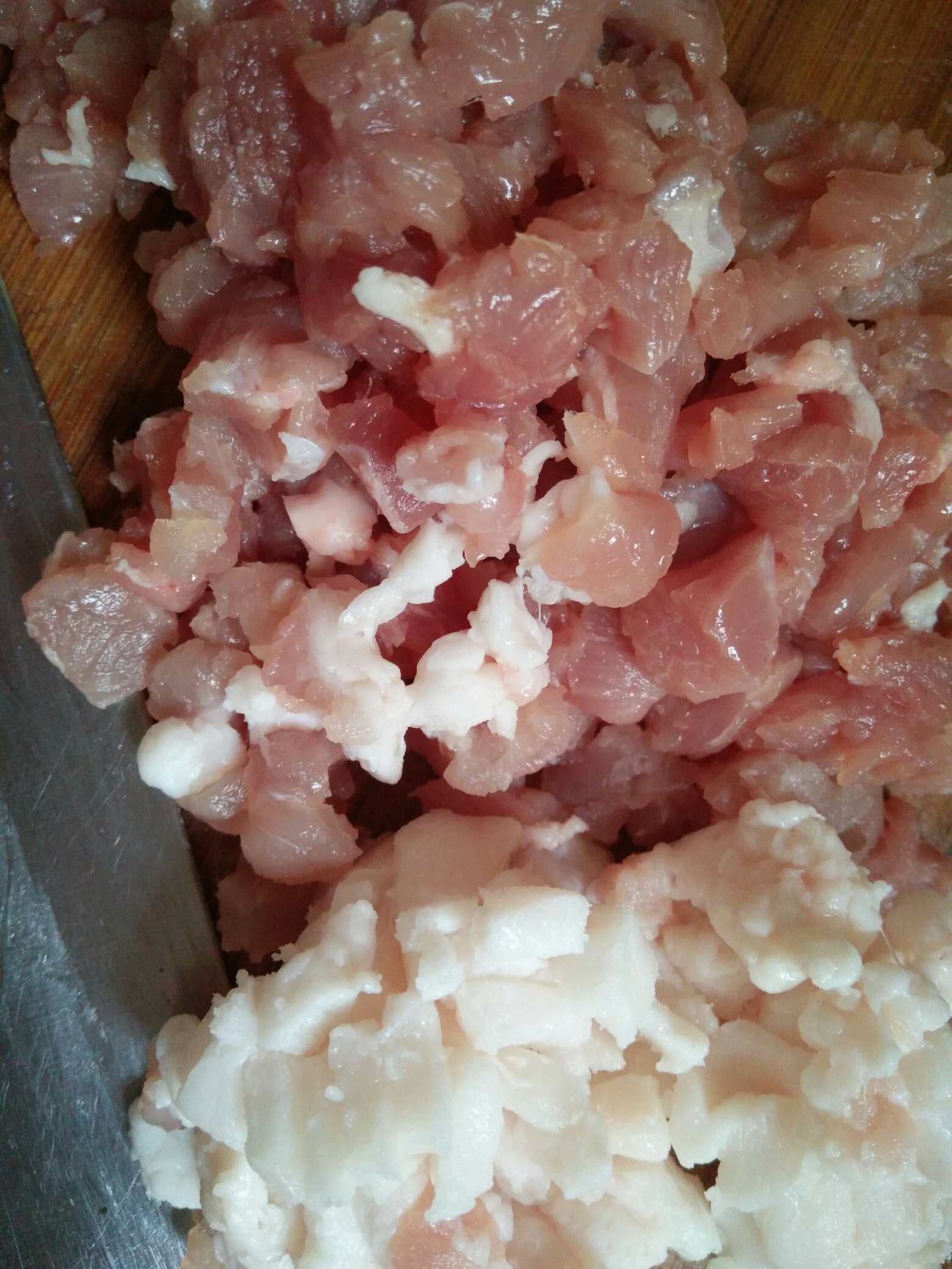 土豆粉韭菜豬肉包子的做法 步骤6