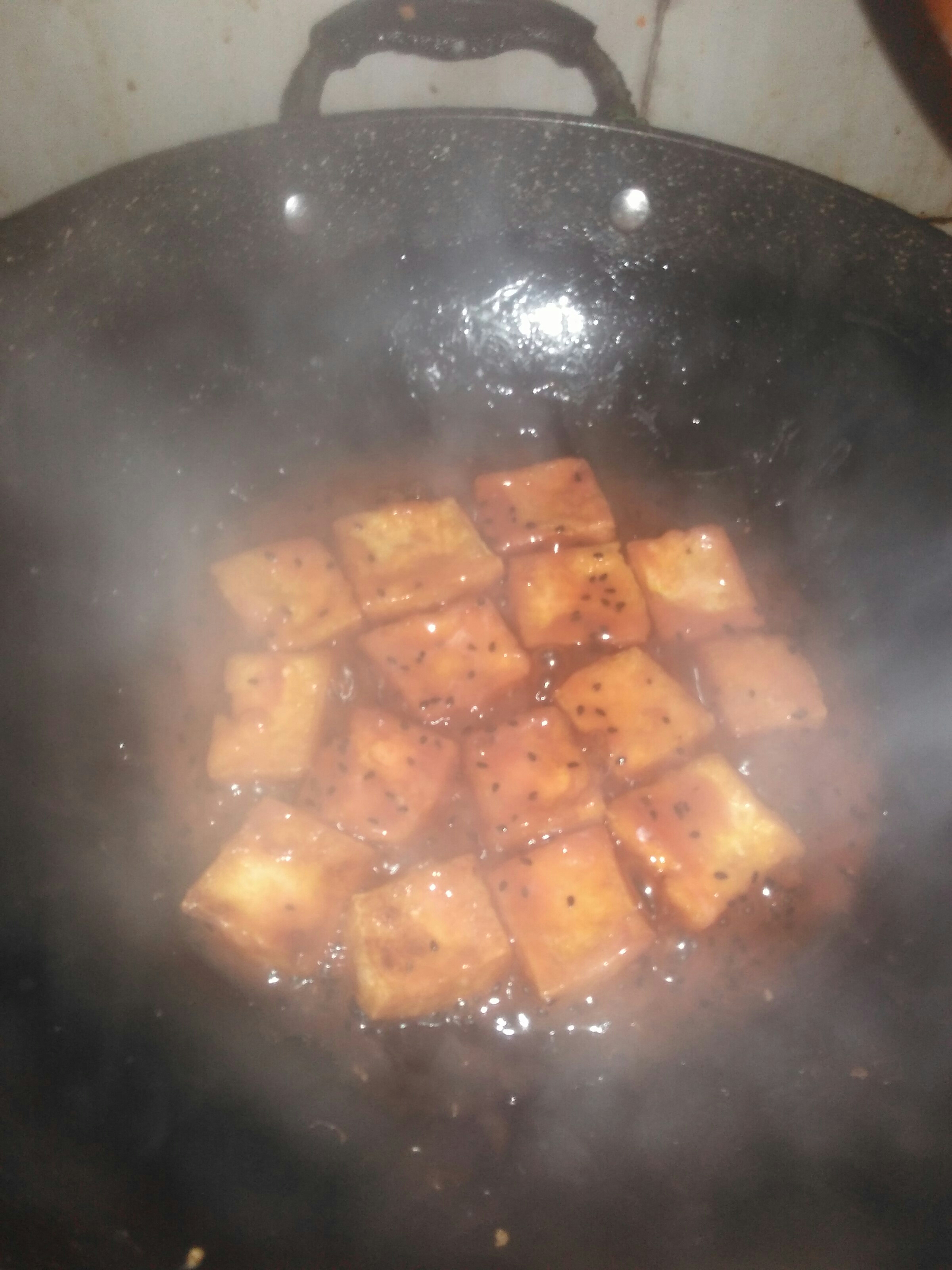 酸甜（咸香）脆皮老豆腐的做法 步骤3
