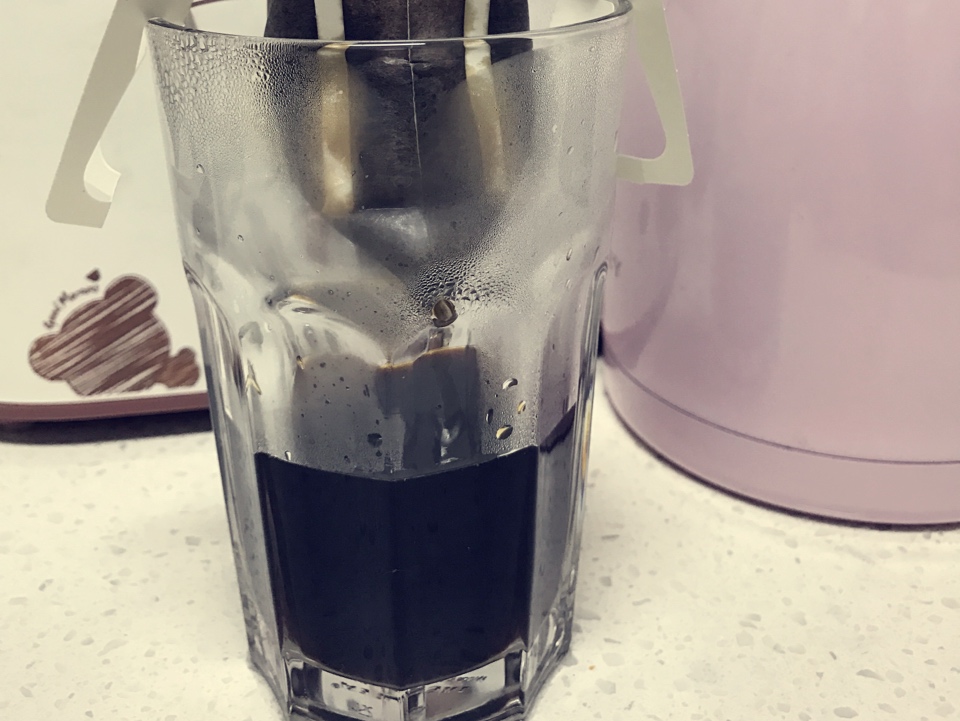 掛耳拿鐵咖啡的做法 步骤2