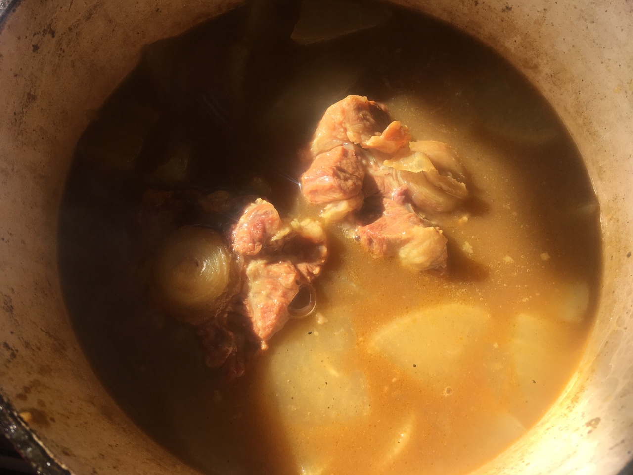 咖喱炖牛尾-Curry Ox Tail Stew的做法 步骤8
