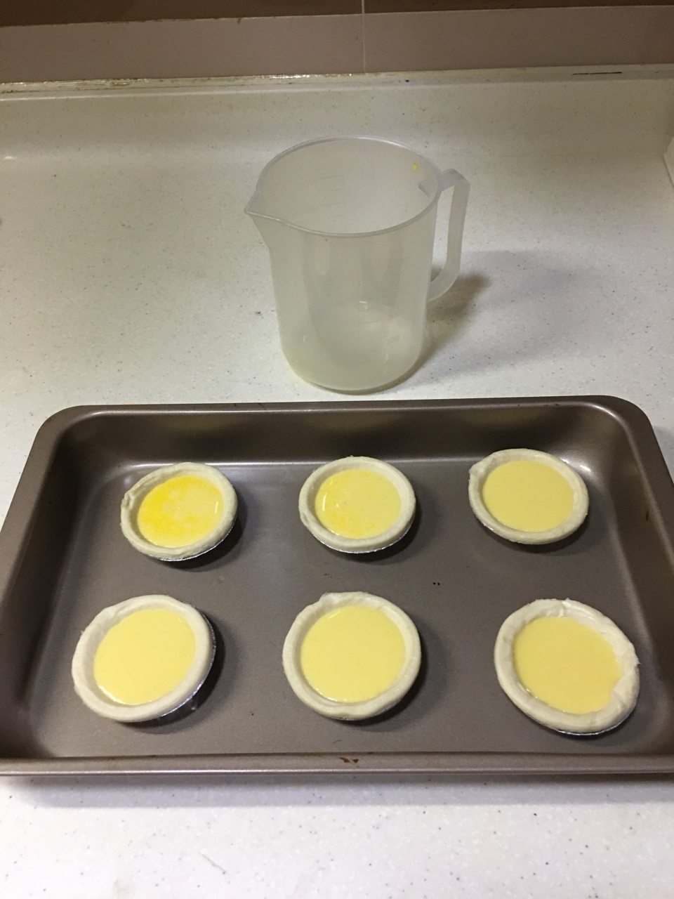 記錄我用的蛋撻配方的做法 步骤5
