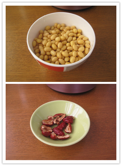 紅棗豆漿的做法 步骤2