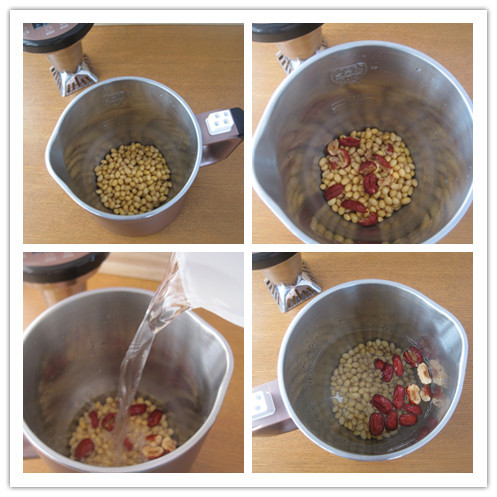 紅棗豆漿的做法 步骤3