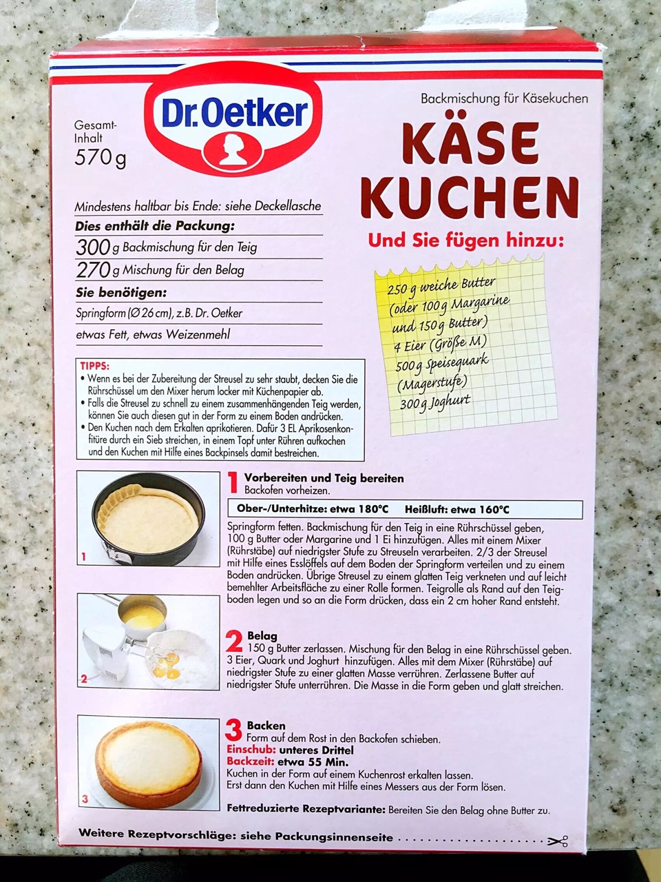 德式烤輕乳酪蛋糕的做法 步骤2