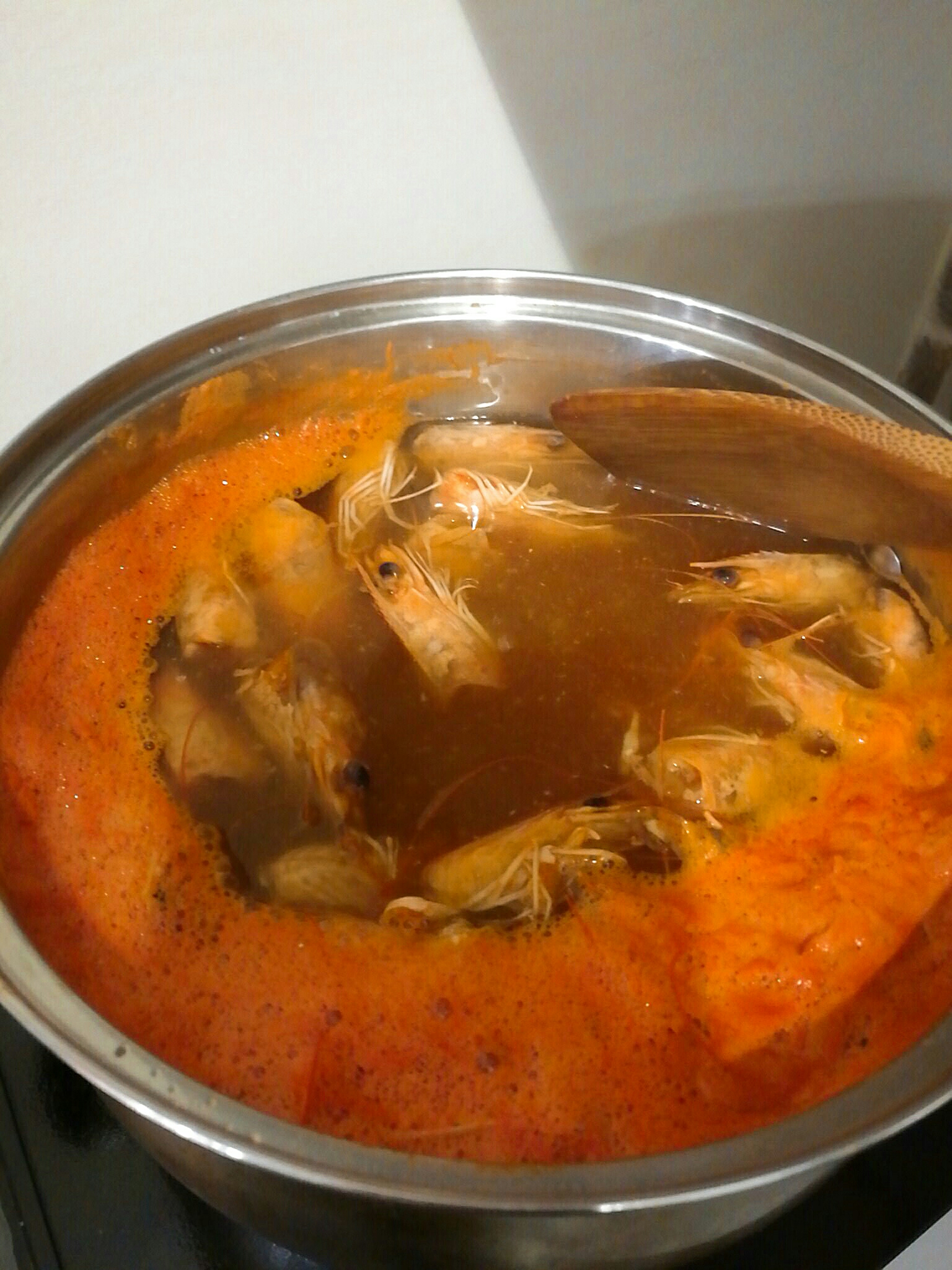 法式蝦肉濃湯的做法 步骤3