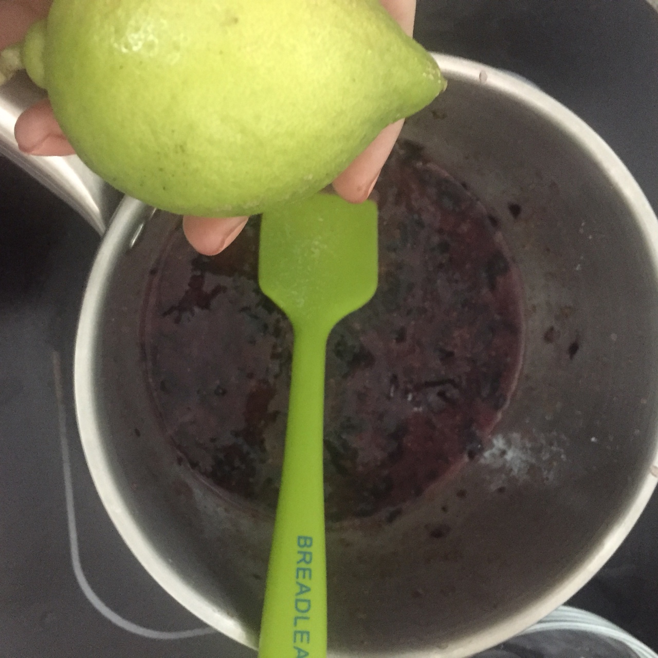 超簡單藍莓果醬的做法 步骤3