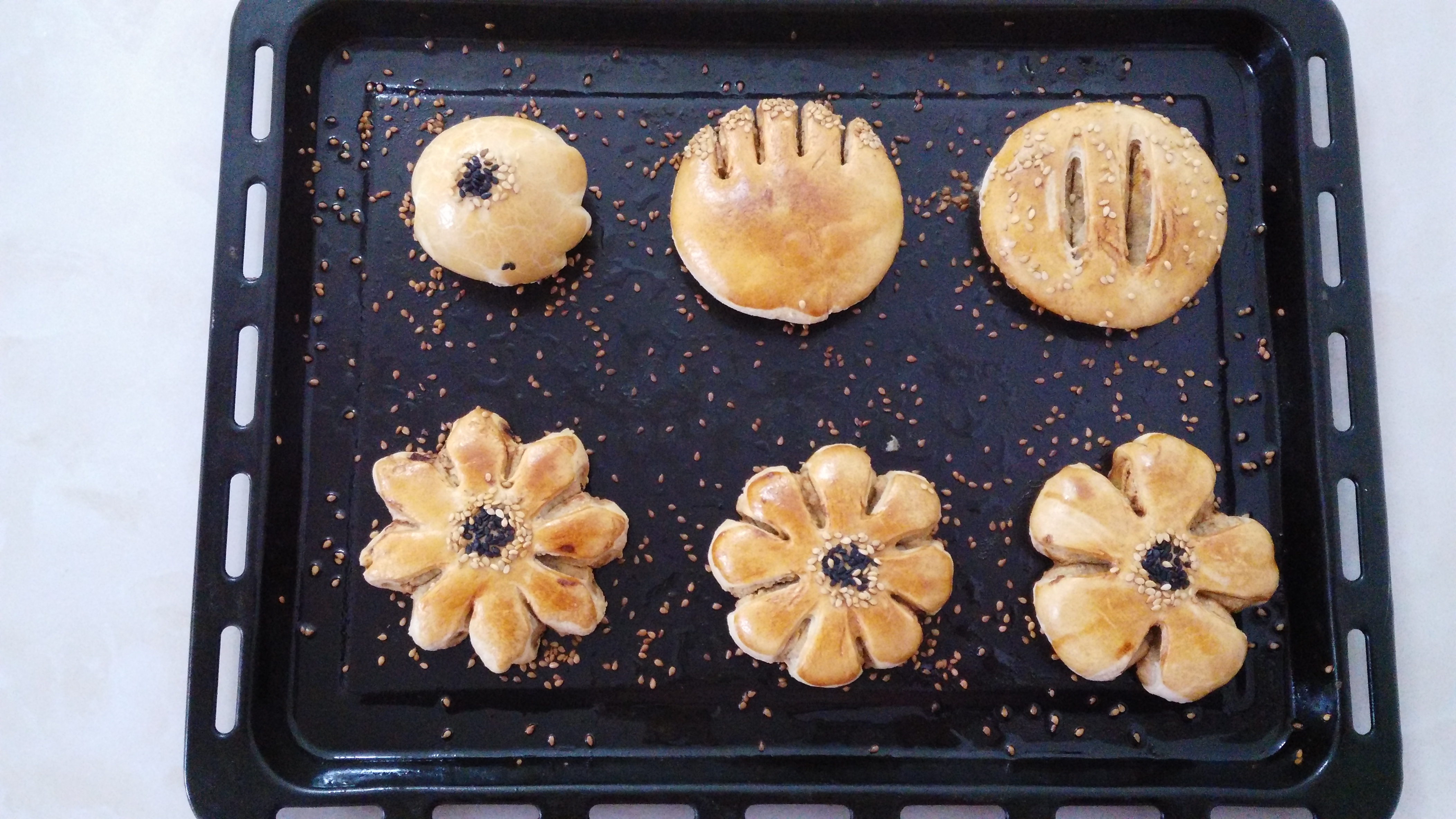 植物油版-佛手酥,蘇式月餅,老婆餅,蓮花酥,梅花酥(2種簡易包酥法)的做法 步骤29