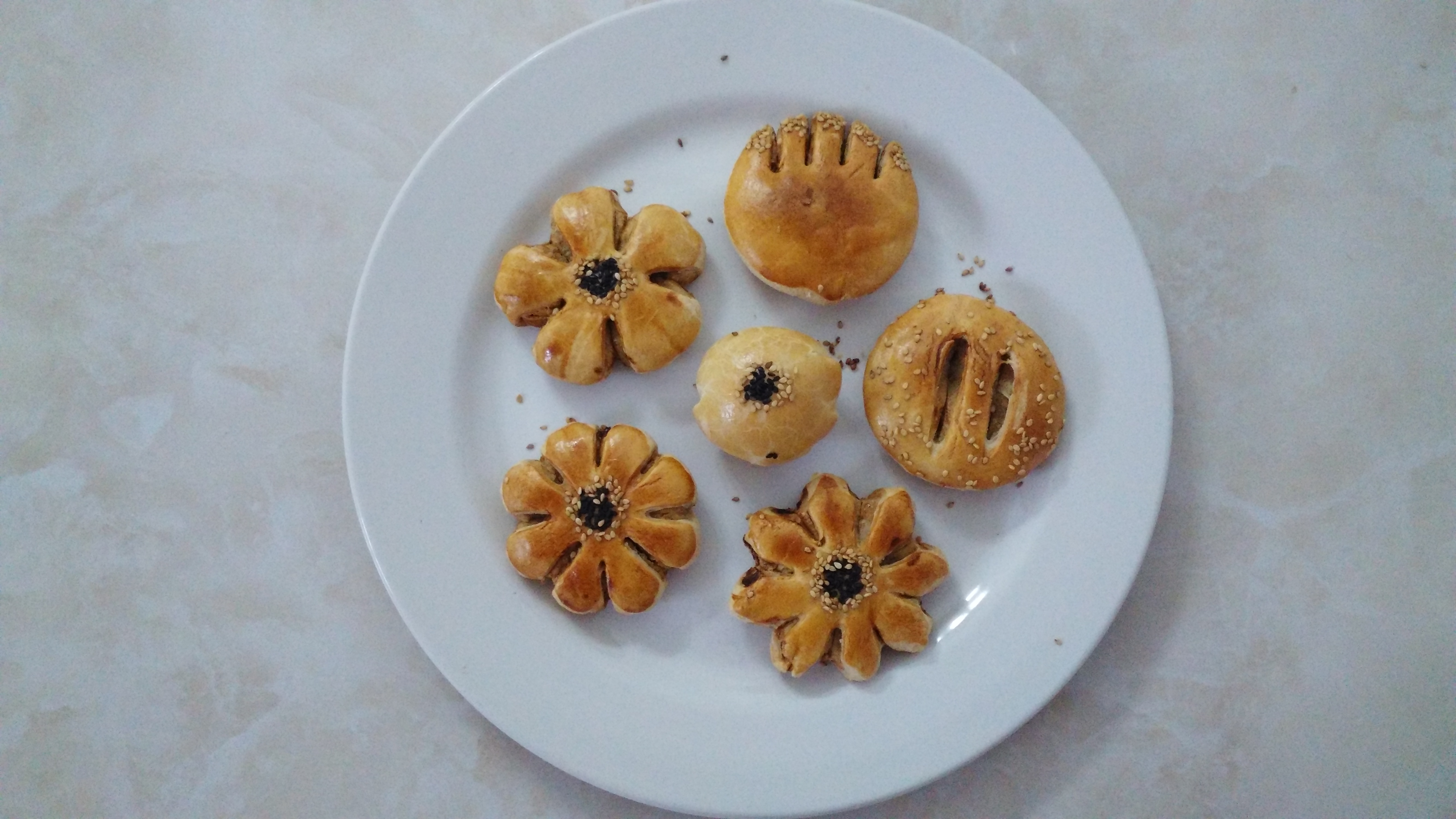 植物油版-佛手酥,蘇式月餅,老婆餅,蓮花酥,梅花酥(2種簡易包酥法)的做法 步骤30
