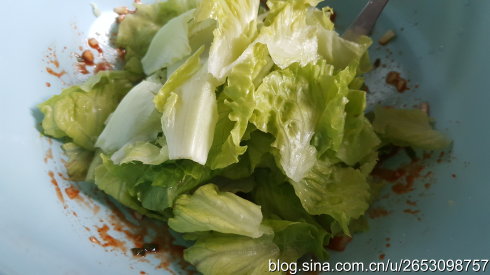 爽口小菜-韓式生菜沙拉5分鐘搞定的做法 步骤3