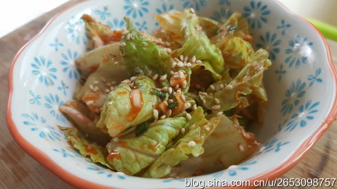 爽口小菜-韓式生菜沙拉5分鐘搞定的做法 步骤5