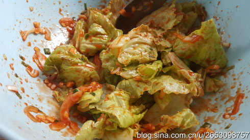 爽口小菜-韓式生菜沙拉5分鐘搞定的做法 步骤4