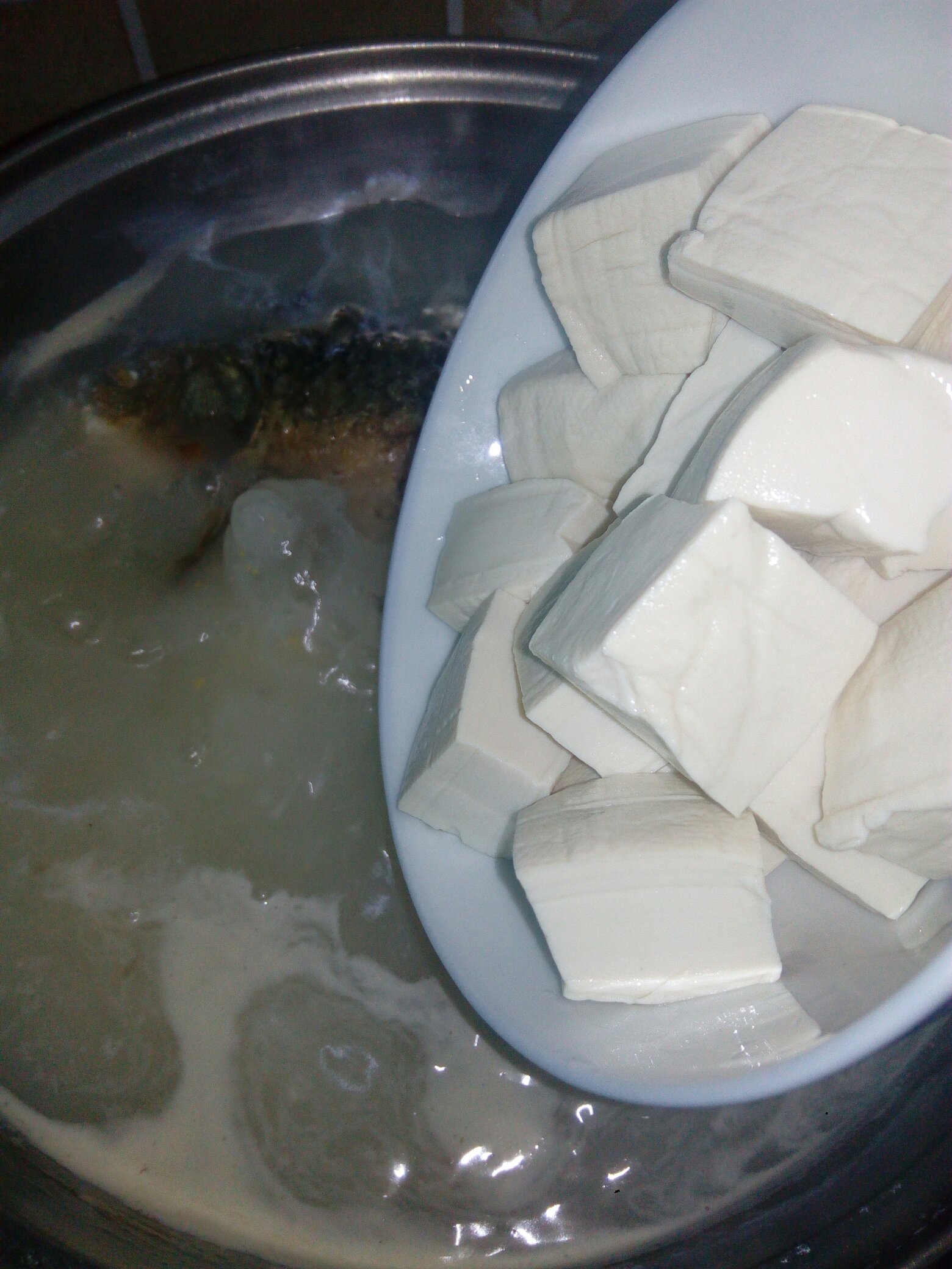 簡易鮮美的鯽魚豆腐湯的做法 步骤7