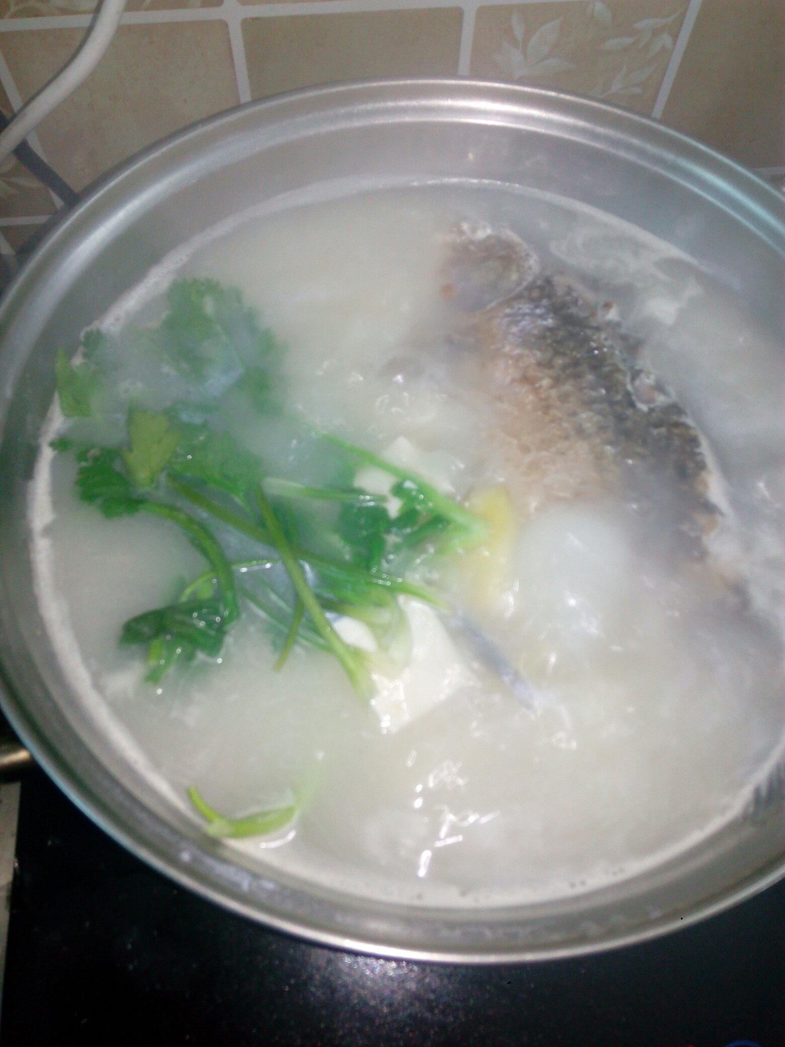 簡易鮮美的鯽魚豆腐湯的做法 步骤8
