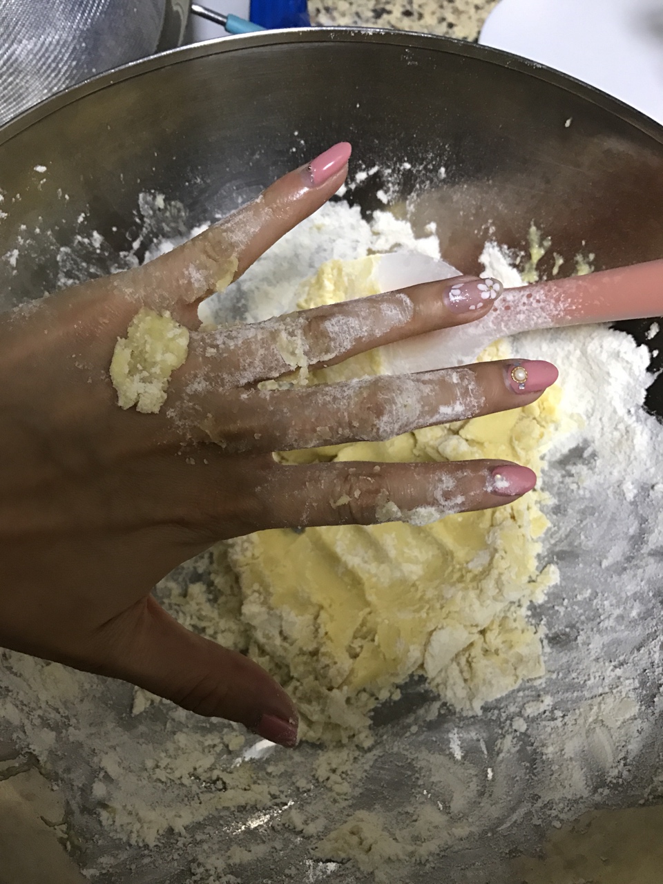 黃油棉花糖餅干的做法 步骤3