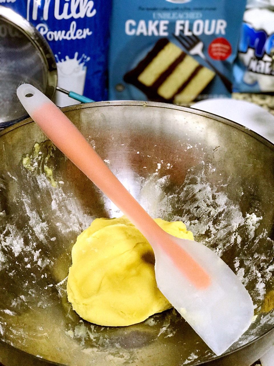 黃油棉花糖餅干的做法 步骤4