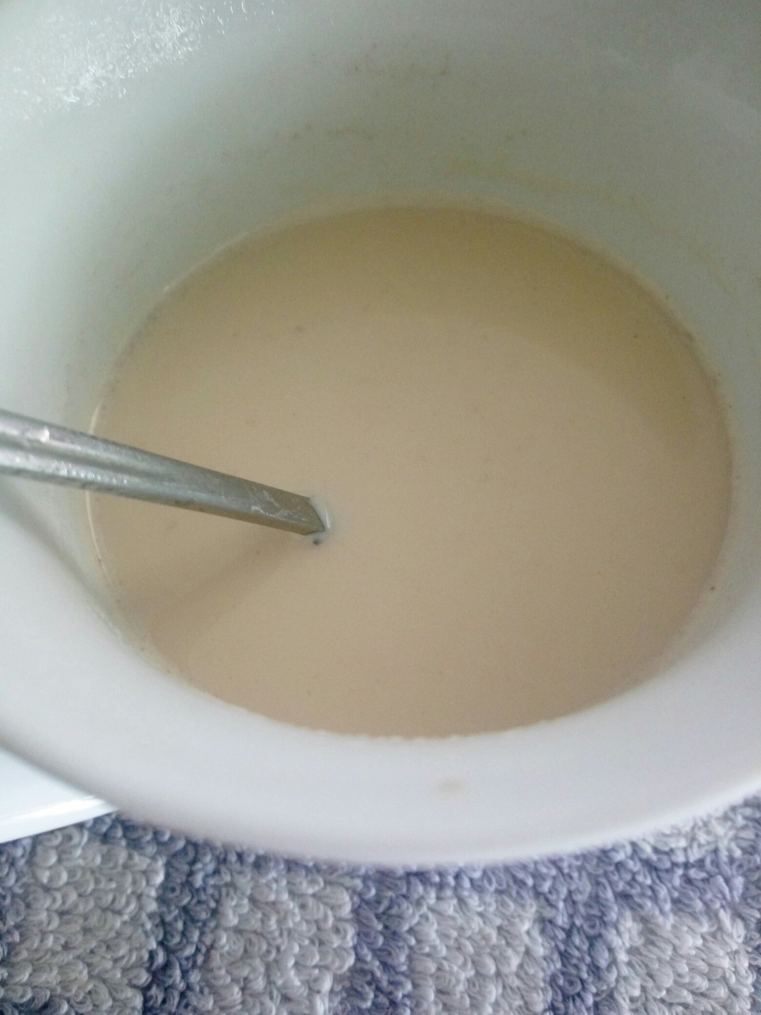 自制奶茶（微波爐版）的做法 步骤4