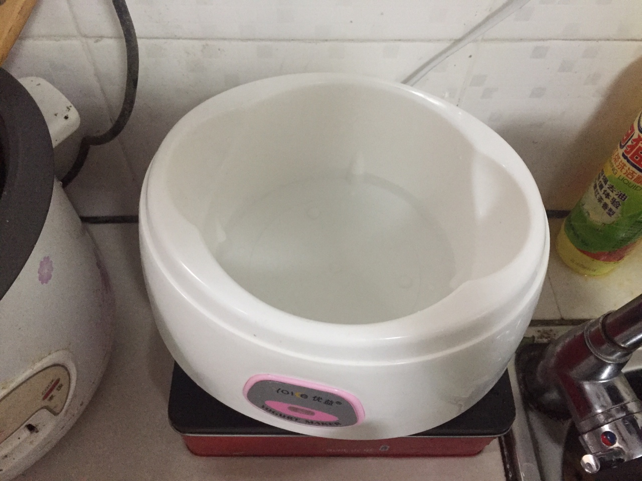 用普通酸奶機做易極優酸奶的做法 步骤5