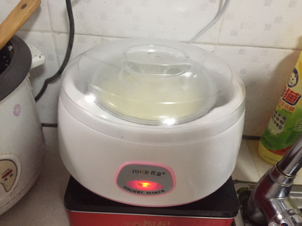 用普通酸奶機做易極優酸奶的做法 步骤6