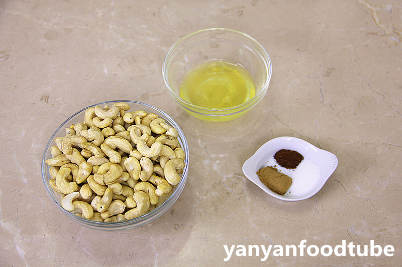春節零食-自制多味堅果 CNY Treats Seasoned Nuts的做法 步骤1