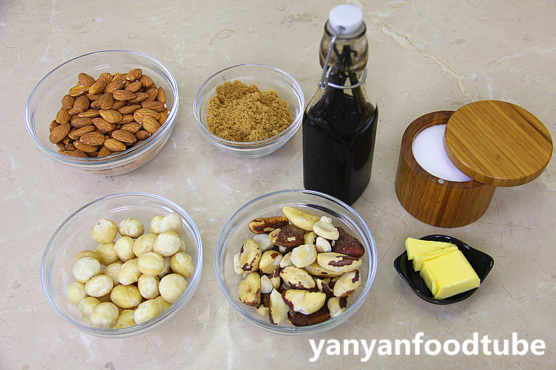 春節零食-自制多味堅果 CNY Treats Seasoned Nuts的做法 步骤3