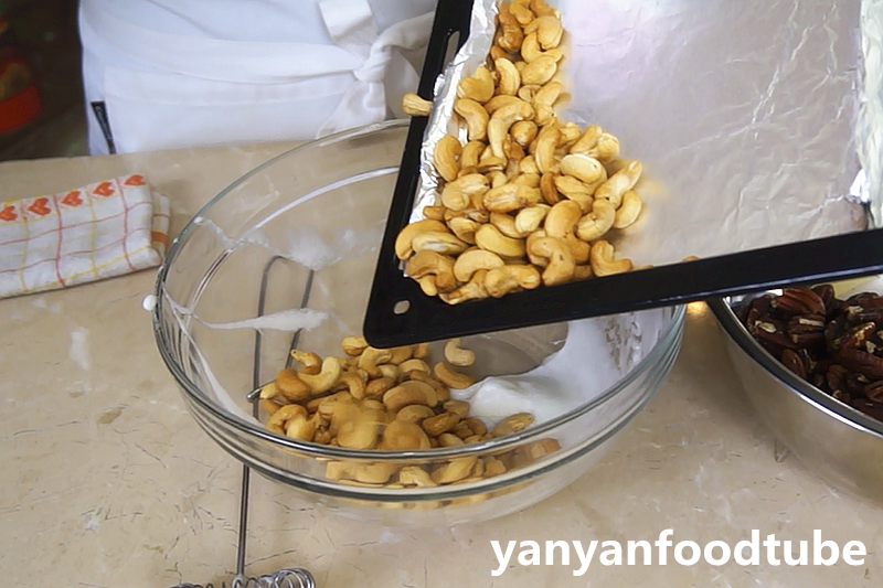 春節零食-自制多味堅果 CNY Treats Seasoned Nuts的做法 步骤6