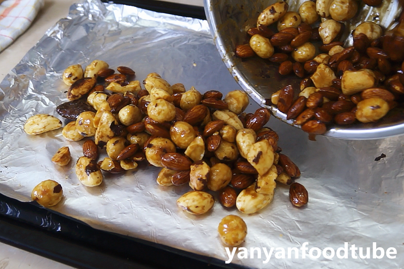 春節零食-自制多味堅果 CNY Treats Seasoned Nuts的做法 步骤18