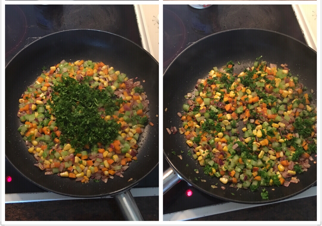 Vegan全素混合豆茄醬炖素丸子的做法 步骤4