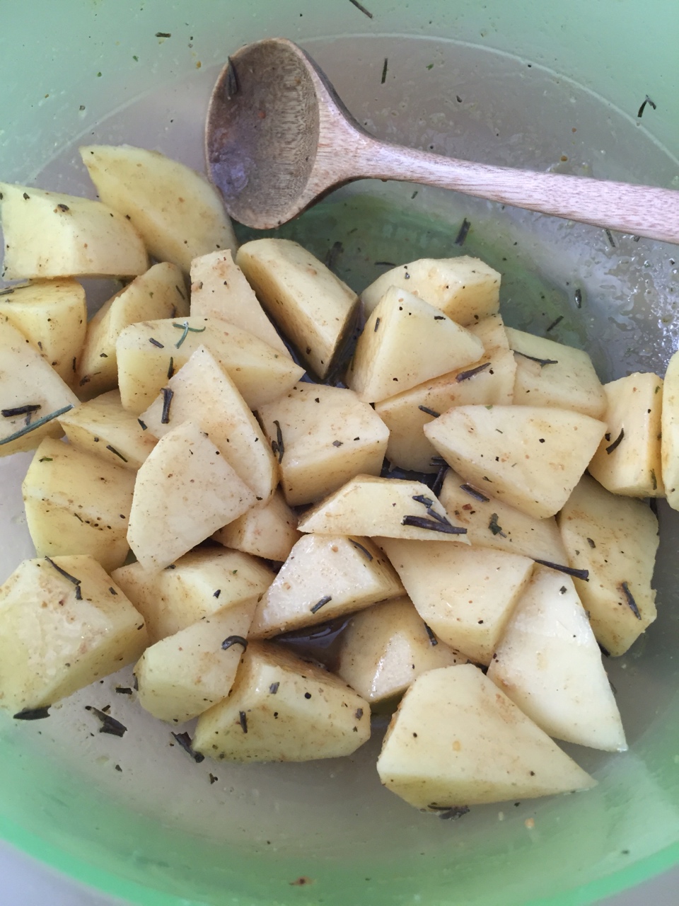 迷迭香煎土豆的做法 步骤2