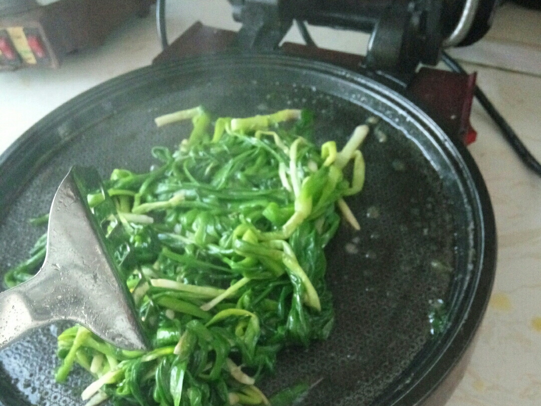 自己烤韭菜的做法 步骤2