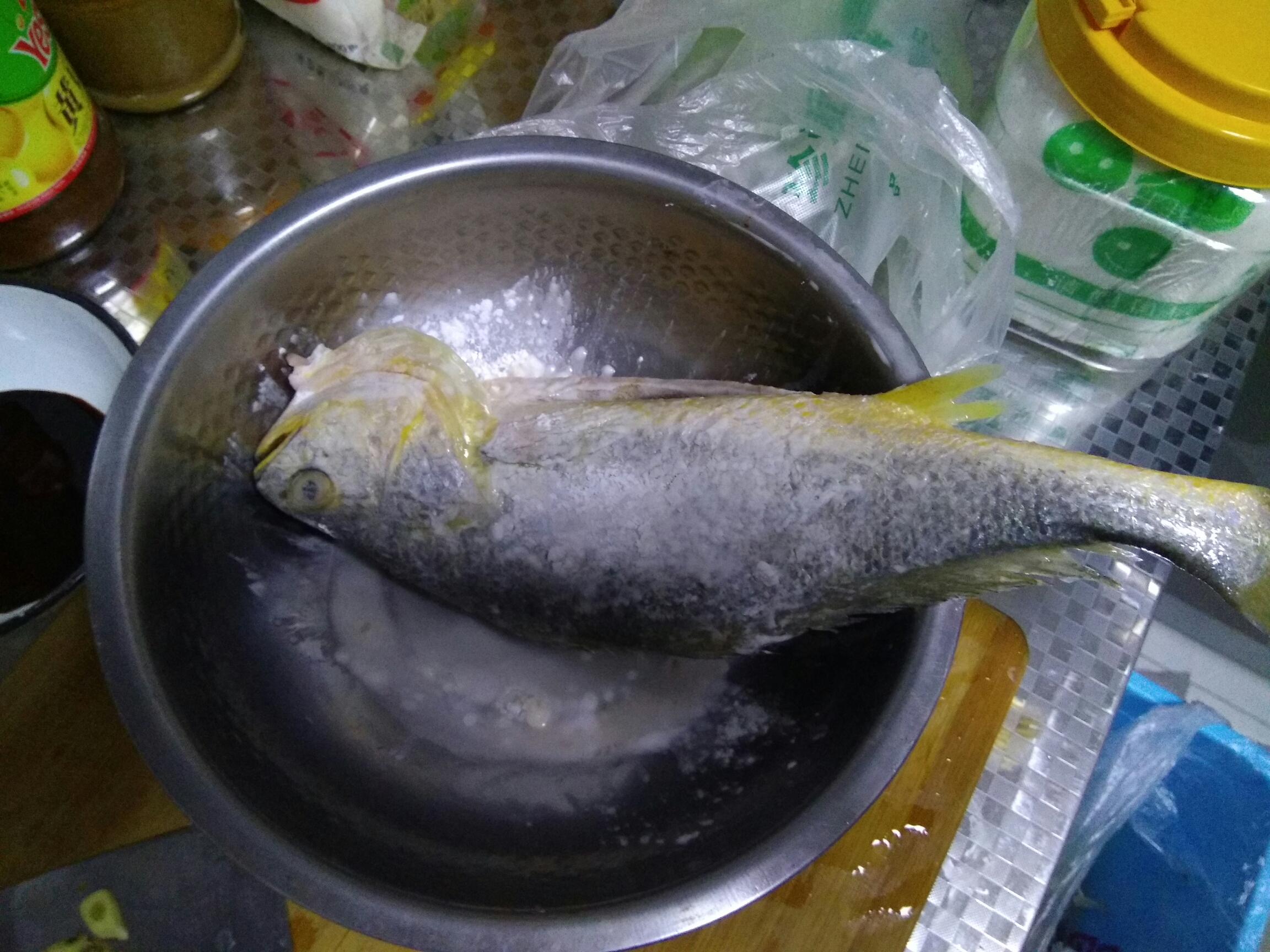 紅燒黃花魚的做法 步骤4