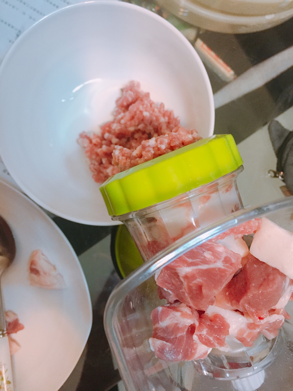 鮮肉蝦干餃的做法 步骤1