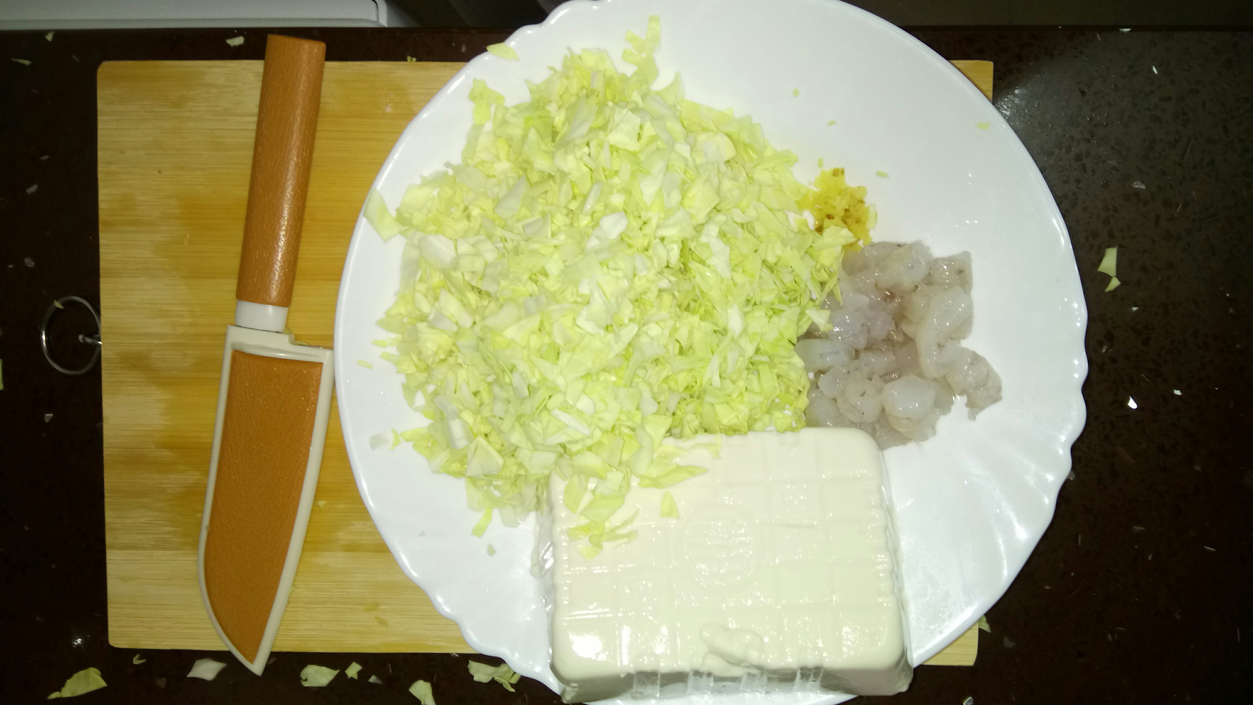 豆腐餅，柔軟的早餐的做法 步骤2