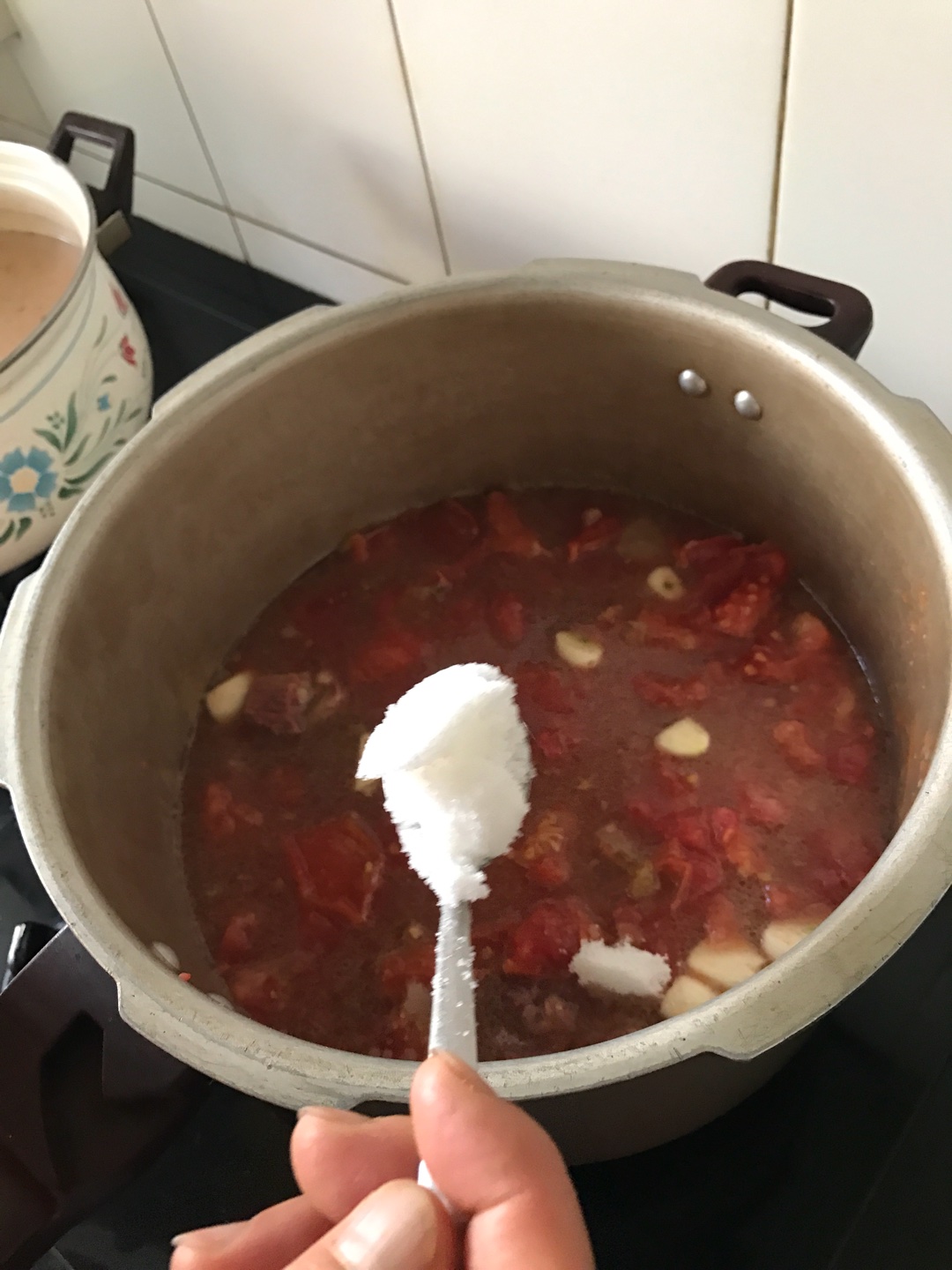 滋補番茄牛肉羹的做法 步骤10