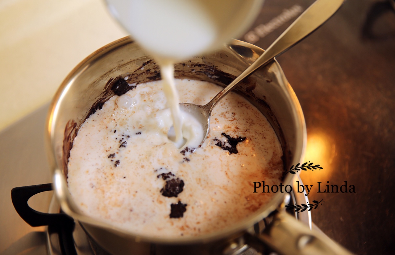 冬日里來一杯“巧克力熱可可”吧！（超詳細分步圖，廚房小白都可以輕松搞定）的做法 步骤9