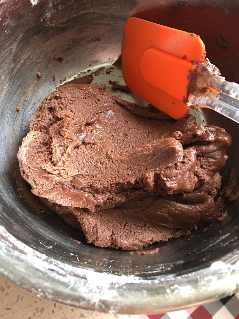簡易材料的巧克力曲奇的做法 步骤4