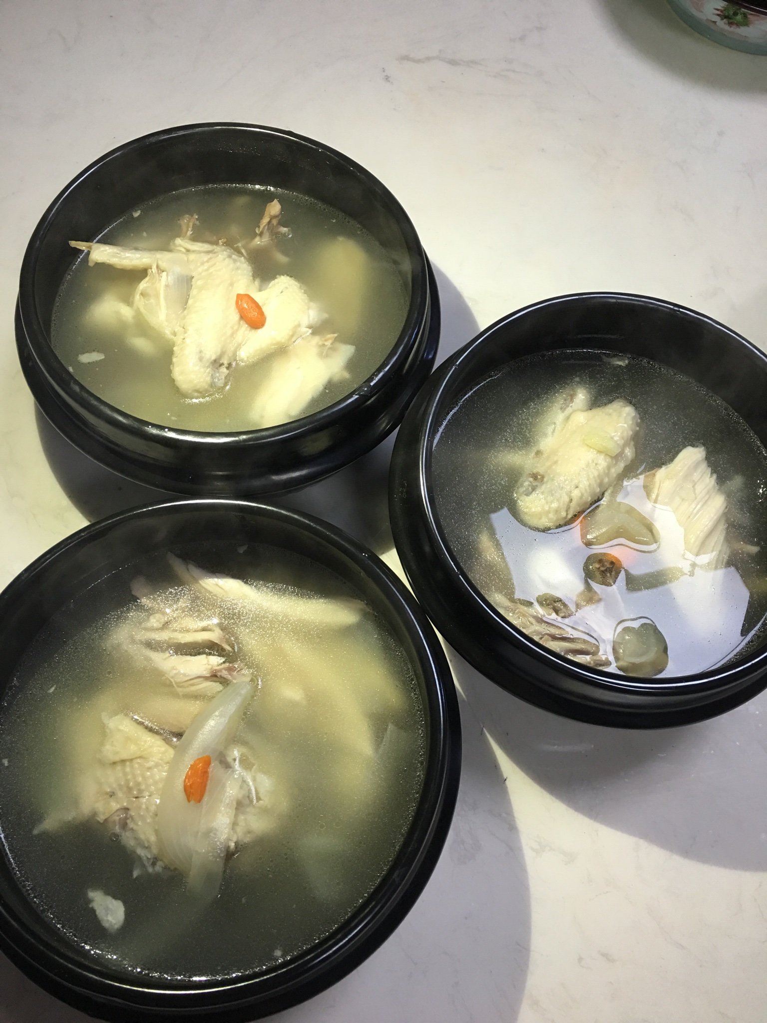 韓式煨雞湯的做法 步骤6