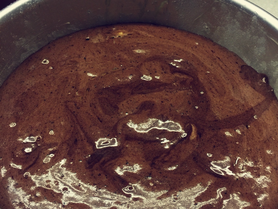 8寸【海綿蛋糕】基本制作方法-之巧克力版-的做法 步骤9
