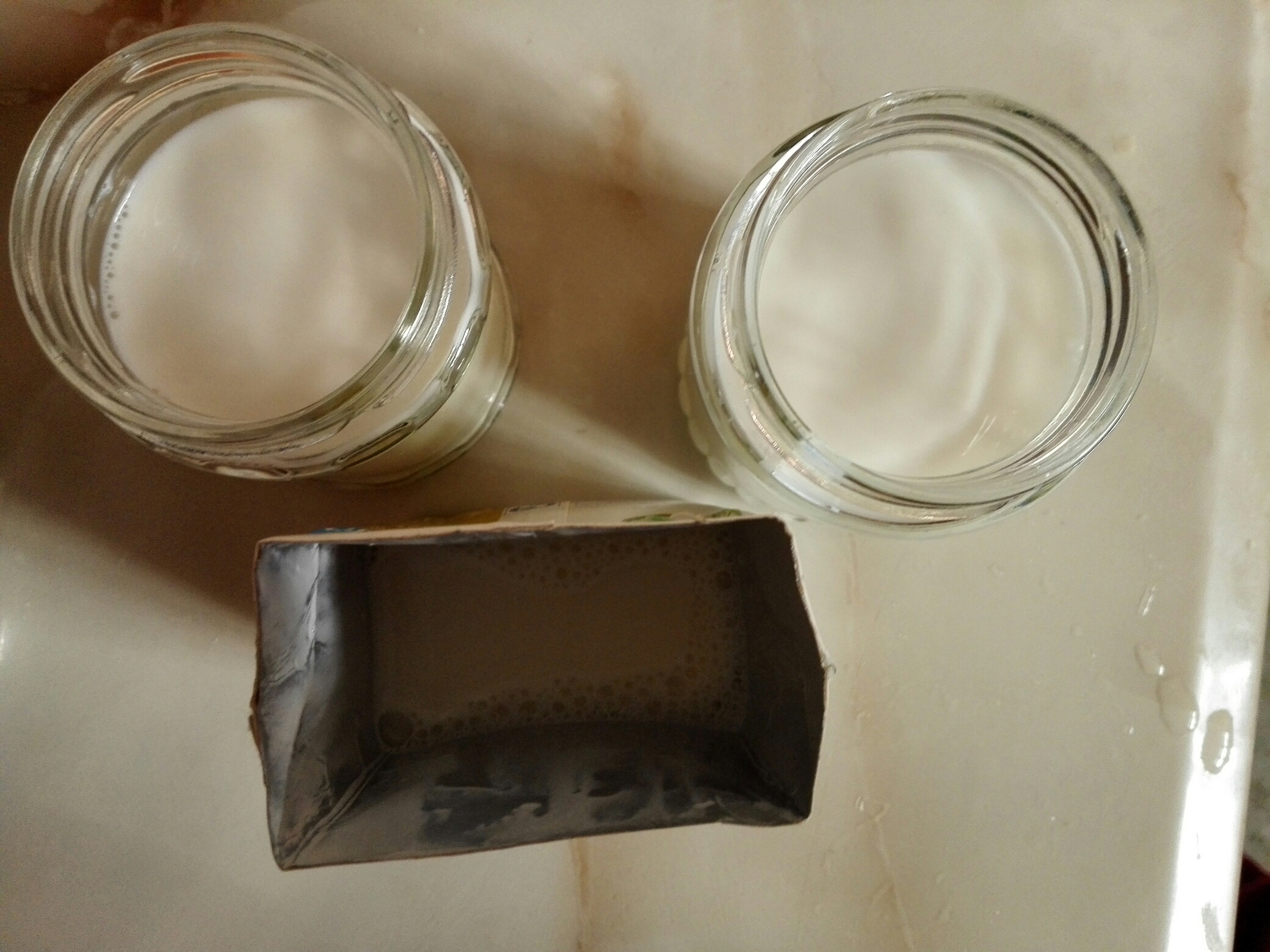 自制原味酸奶（烤箱版）的做法 步骤2