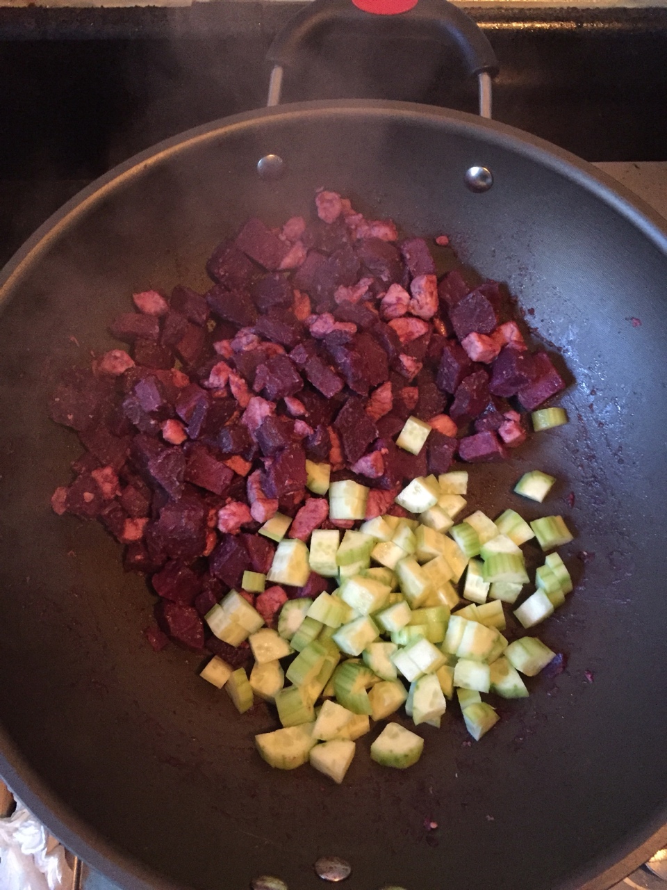 少油少鹽版孜然雞丁炒紫薯/紅薯的做法 步骤9