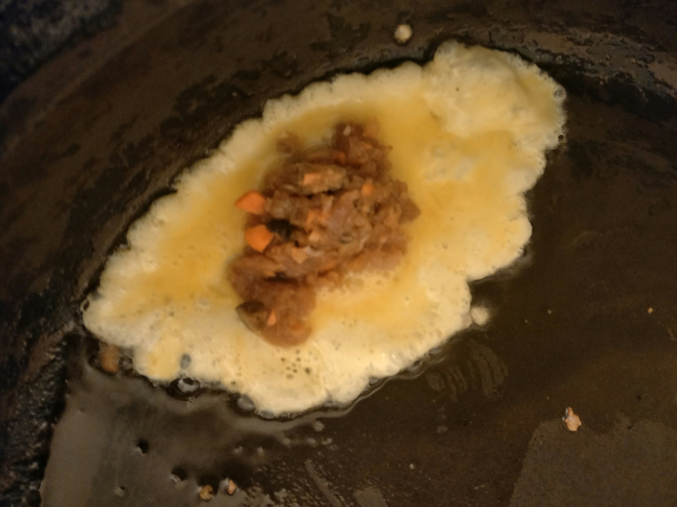 蘿卜絲蛋角湯的做法 步骤2